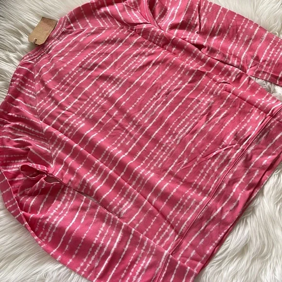 STRIPE & STARE Essential Sweatshirt - Pink Wave - Picture 6 of 8